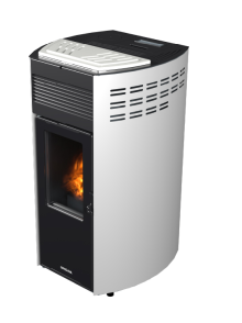 STUFA A PELLET CANALIZZATA ERICA PLUS 9,6 KW