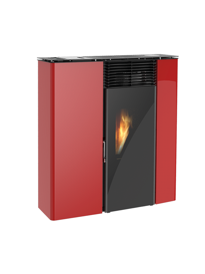 STUFA A PELLET FLAT EVO 9,7 KW