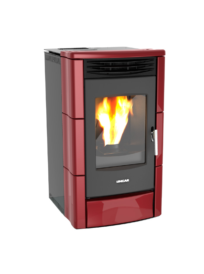 stufa a pellet milly plus 9,6 kw lincar