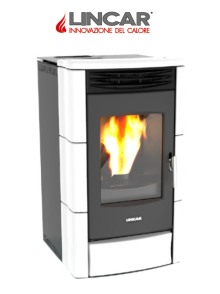 stufa a pellet milly plus 9,6 kw lincar