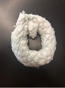 ANELLO IN FIBRA DI CERAMICA PER STUFA A PELLET CS THERMOS