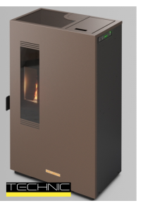 Condividi STUFA A PELLET WIESBERG-DERA 6 KW SLIM