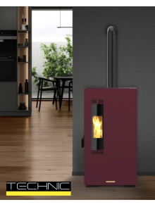 Condividi STUFA A PELLET WIESBERG-DERA 6 KW SLIM