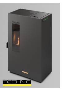 Condividi STUFA A PELLET WIESBERG-DERA 6 KW SLIM
