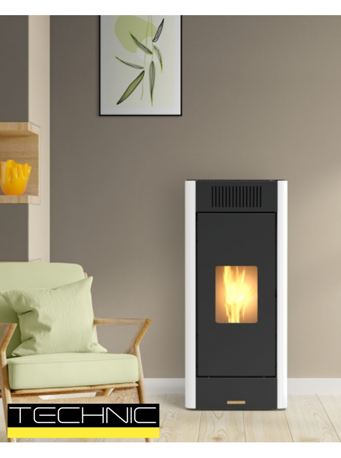 STUFA A PELLET CANALIZZATA 10 KW