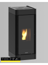 STUFA A PELLET AUTOPULENTE SCHUSTER ITALIA - CLEA AU 9 KW E 5S