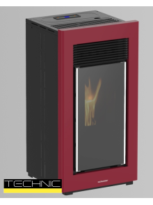 STUFA A PELLET AUTOPULLENTE SCHUSTER ITALIA - ZANTE 11 KW 5S