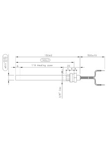 Resistenza Candeletta Stufa a pellet - 350W
