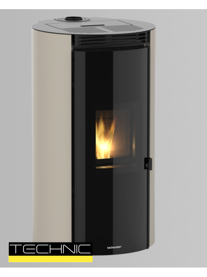 STUFA A PELLET SCHUSTER ITALIA - KEA S 12 KW CANALIZZATA E 5 S