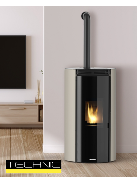 STUFA A PELLET SCHUSTER ITALIA - KEA AU 7 KW S