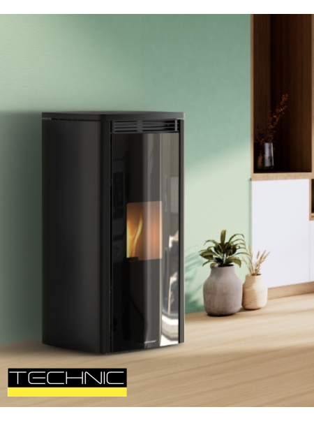 STUFA A PELLET SCHUSTER ITALIA AUTOPULENTE - ZENA V 9 KW 5 S