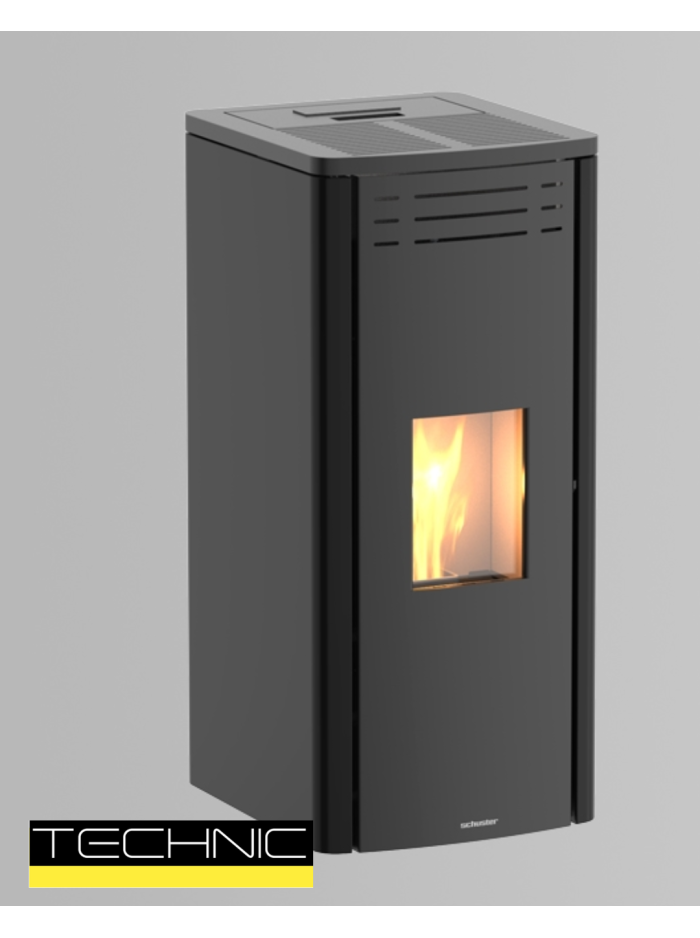 STUFA A PELLET AUTOPULENTE SCHUSTER ITALIA - ILDE 10 KW 5S