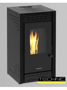 STUFA A PELLET AUTOPULENTE SCHUSTER ITALIA - ELLA 6 KW 5S