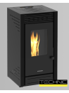 STUFA A PELLET AUTOPULENTE SCHUSTER ITALIA - ELLA 6 KW 5S