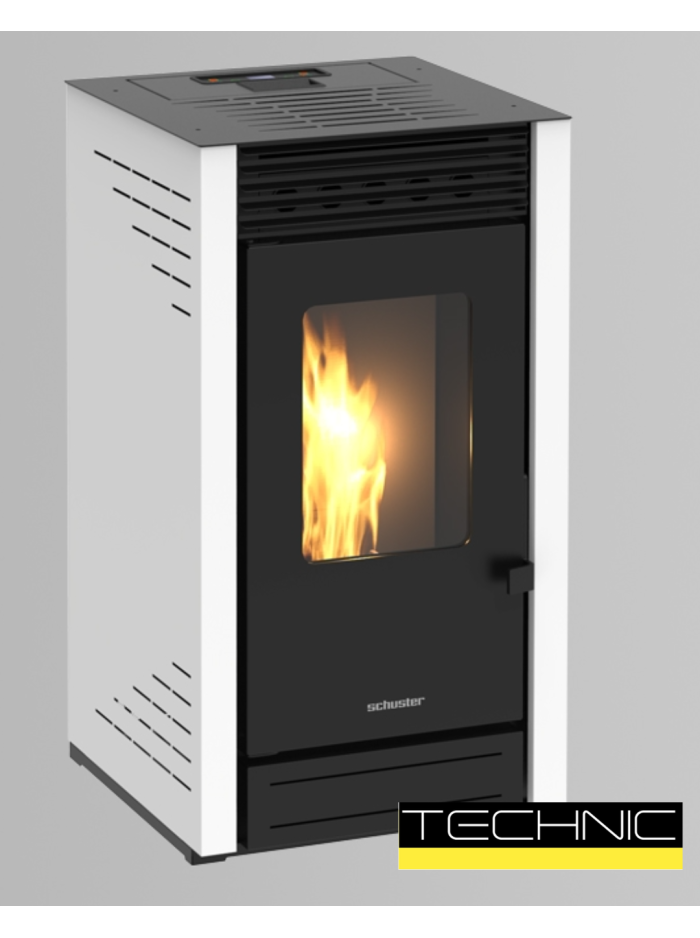 STUFA A PELLET SCHUSTER ITALIA - ELLA 8 KW 5S