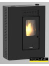 STUFA A PELLET SLIM AUTOPULENTE SCHUSTER ITALIA - TIANA 10 KW CANALIZZATA 5S