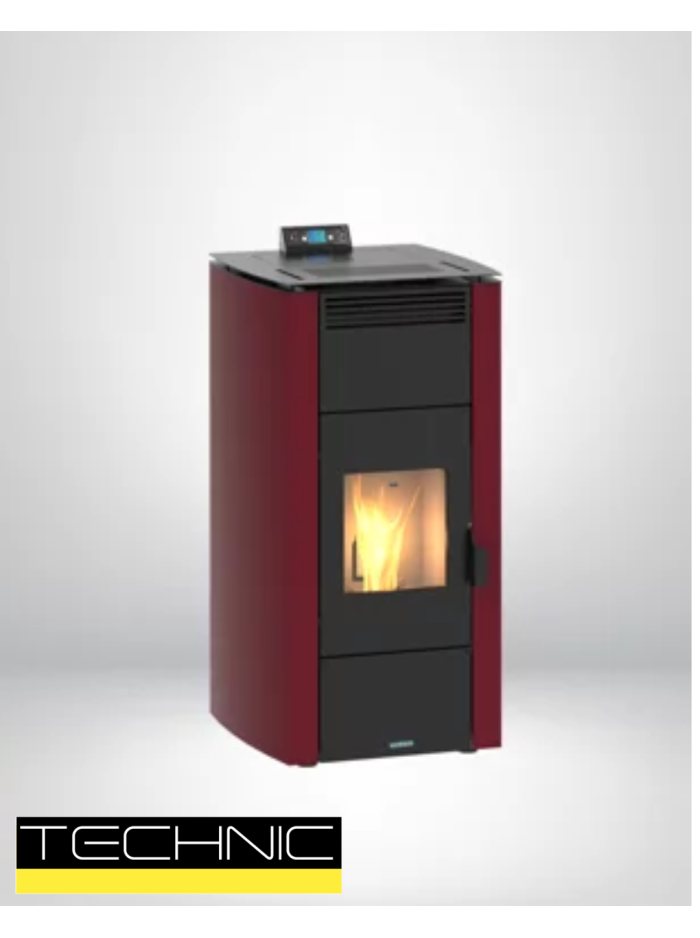 TERMOSTUFA A PELLET ITALICAL - VENEZIA 24 KW 5S