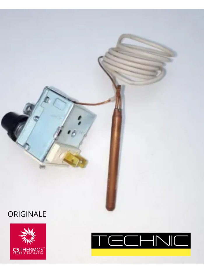 TERMOSTATO IMIT 180 LS1 ORIGINALE CS THERMOS PER STUFE A PELLET