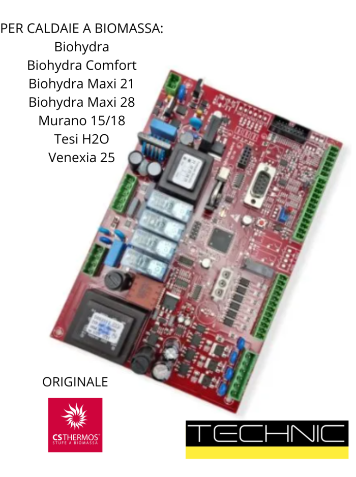 SCHEDA MADRE ELETTRONICA ELCA PER CALDAIE CS THERMOS