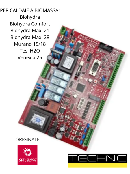 SCHEDA MADRE ELETTRONICA ELCA PER CALDAIE CS THERMOS