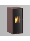 STUFA PELLET E LEGNA OLLA MIX 11 KW
