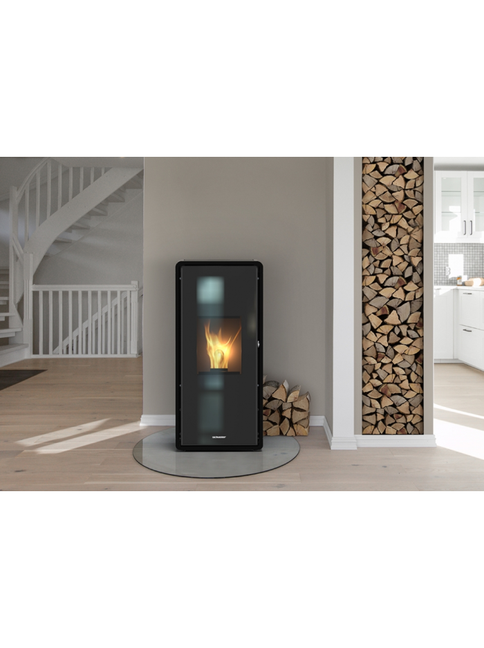 STUFA PELLET E LEGNA OLLA MIX 11 KW