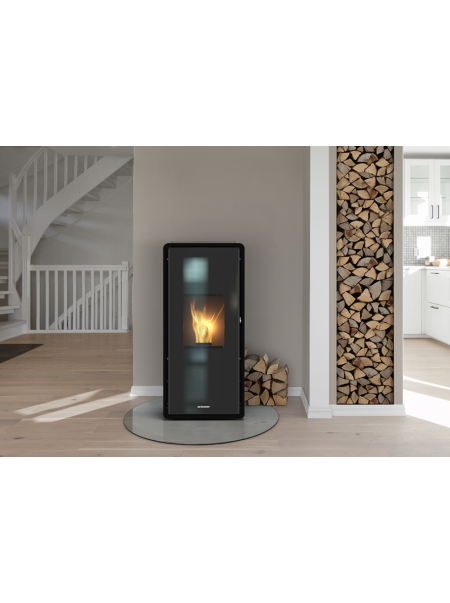 STUFA PELLET E LEGNA OLLA MIX 11 KW