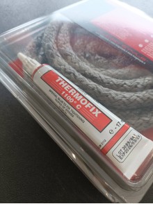 copy of copy of copy of Kit guarnizione Diam.6mm professionale, resistente fino a 750° con adesivo