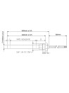 Resistenza Candeletta Stufa a pellet - 3/8 300W (1005) Resistenza Candeletta Stufa a pellet - 3/8 300W (1005)