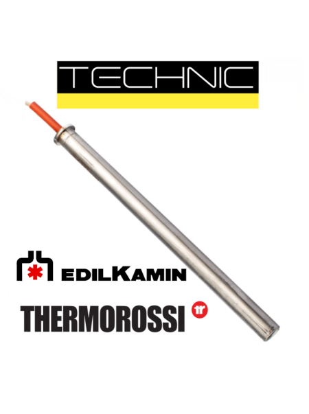 Resistenza Candeletta Stufa Pellet d.12,5 350W 180mm